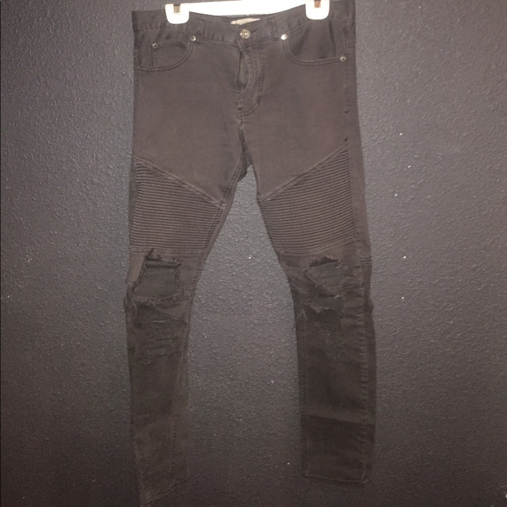 Bullhead denim biker jeans