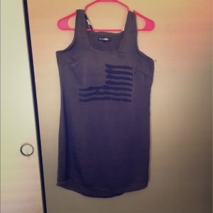 Dressy long muscle shirt or dress