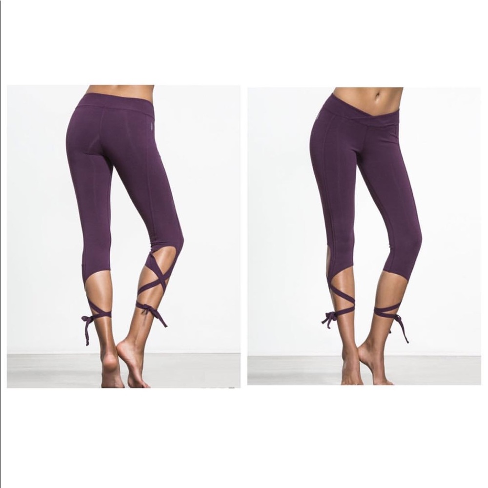 Free people purple leggings