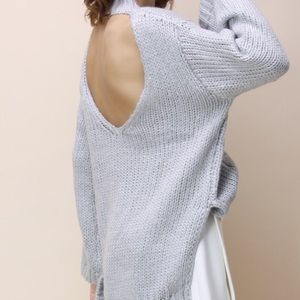 Glamour on Back Sweater