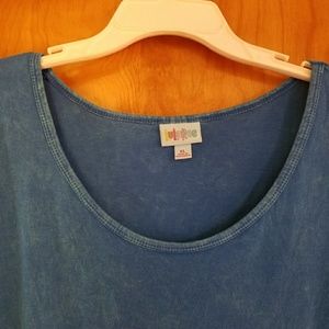 LuLaRoe  XL  Acid wash Classic T