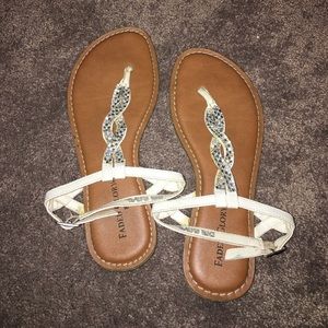 Sparkly Summer Sandals