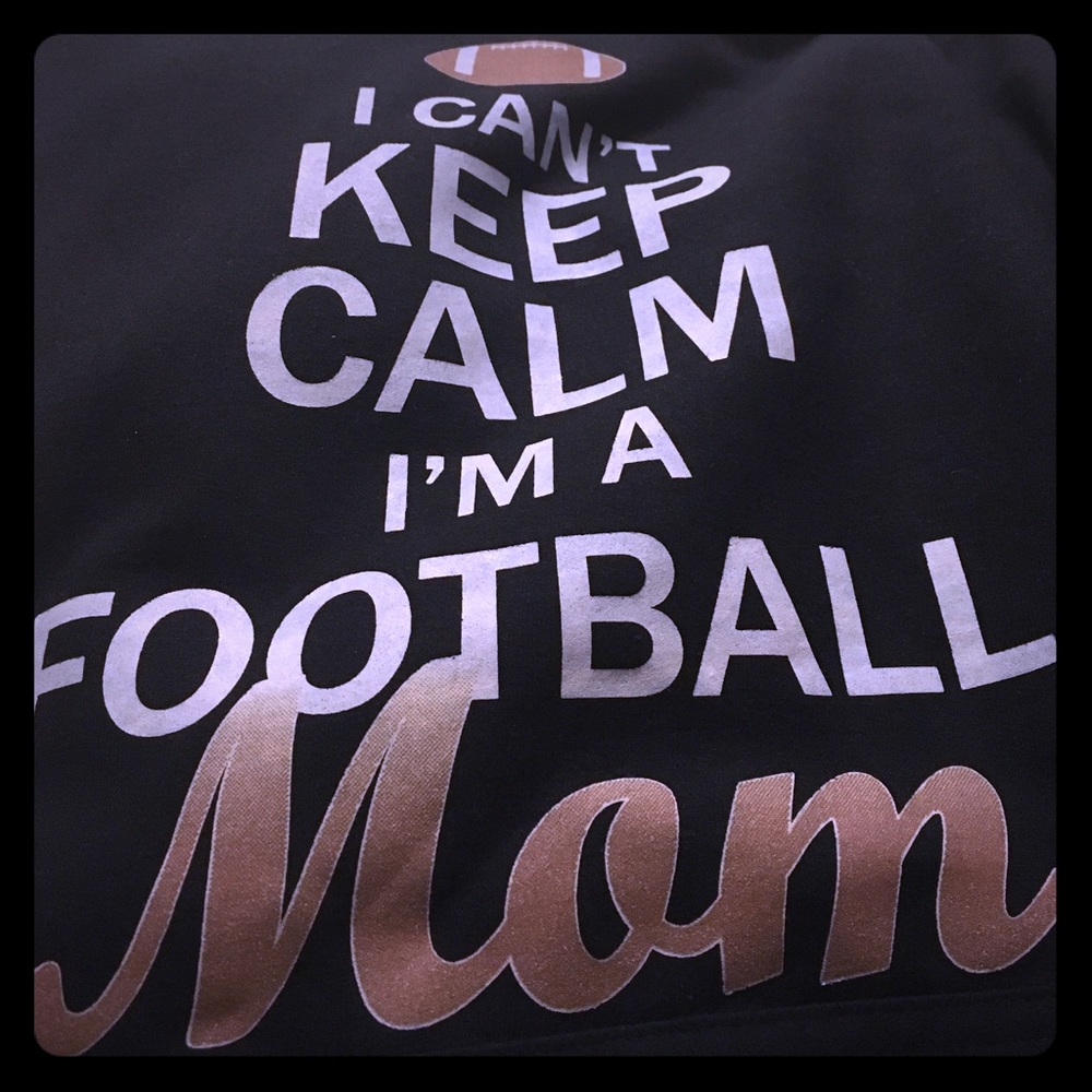 Sale 🎉🏈 Football Mom hoodie x Black x Sweatshirt