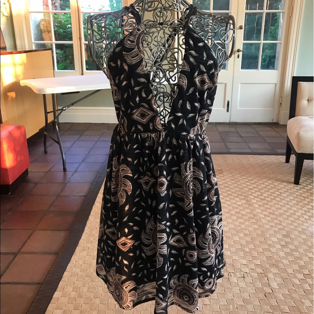 Wild heart / LF black/ white dress NWT