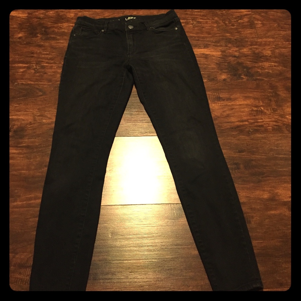 Loft Size 4/27 Black Jeans!