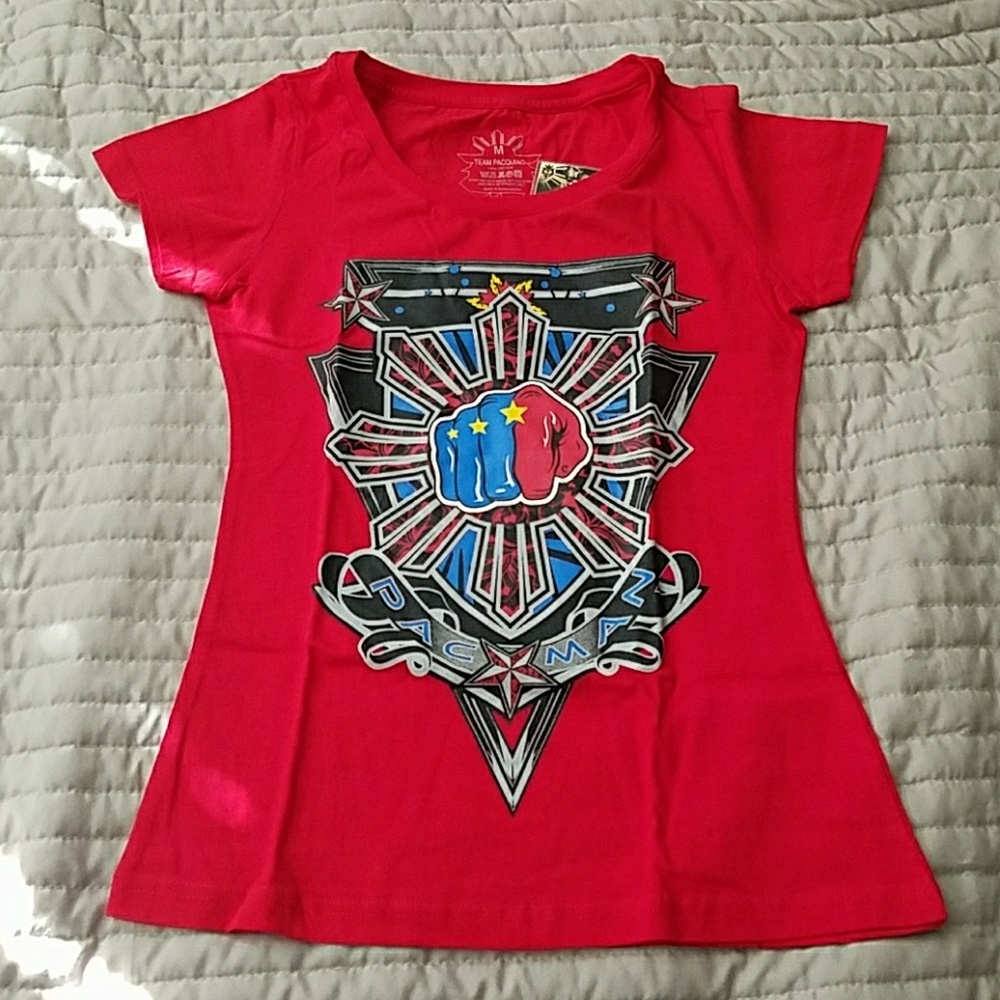 Team Pacquiao Women T-shirt  (runs small)