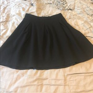 Express Black Skater Skirt Size 6