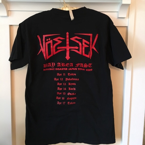 Rocker Tee, Voetsek Japan Tour Shirt 2009 Rare! - Picture 4 of 8