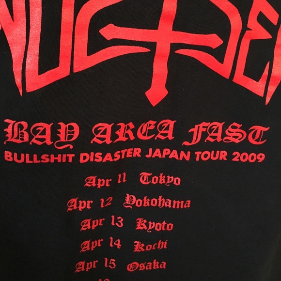 Rocker Tee, Voetsek Japan Tour Shirt 2009 Rare! - Picture 8 of 8