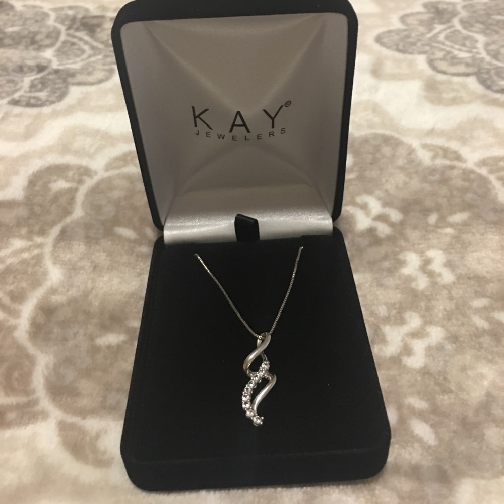 Kay Jewelers White Gold necklace