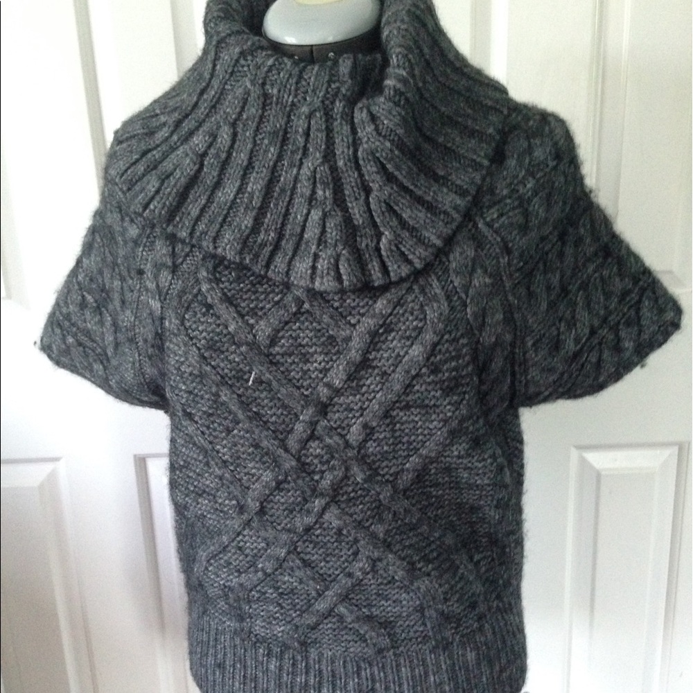 Loft sweater tank with crew neck