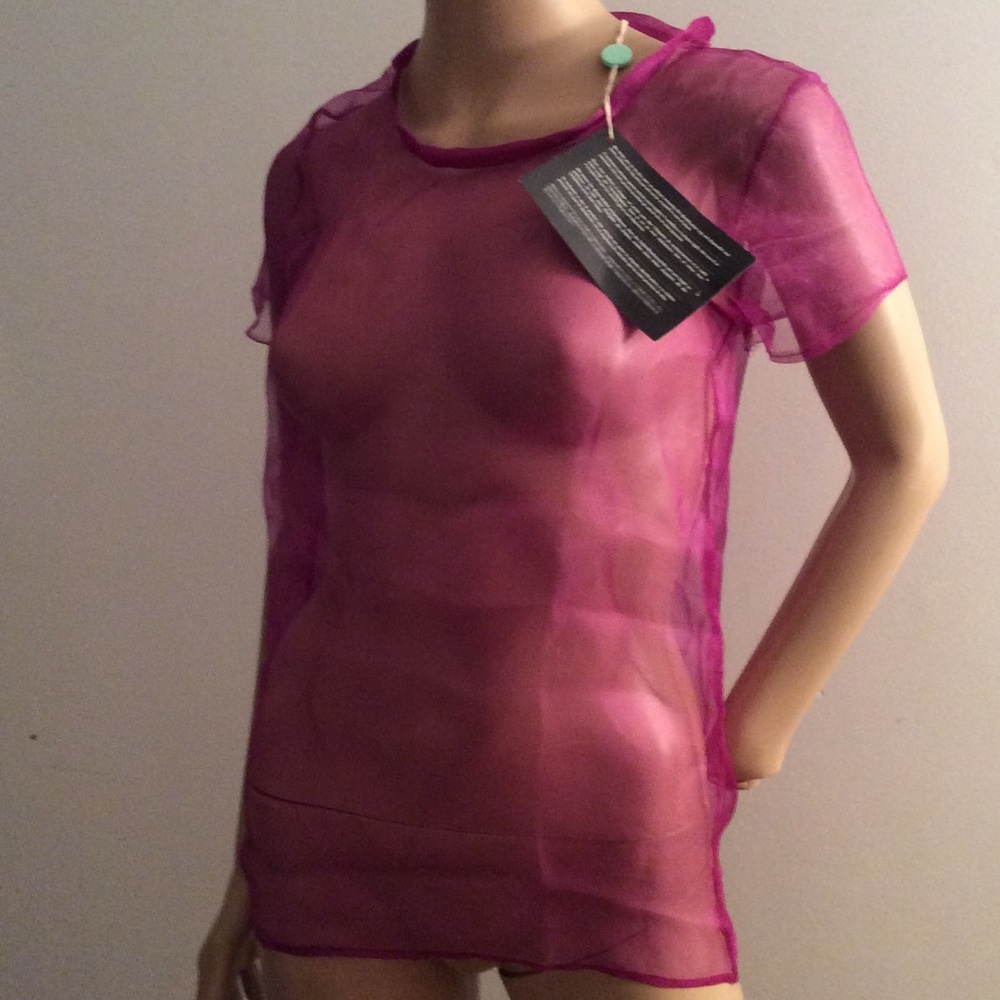 HELMUT LANG SHEER SHIRT