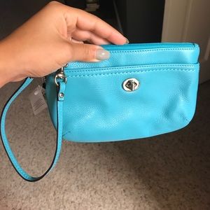 100% Authentic Coach Wristlet/ handbag