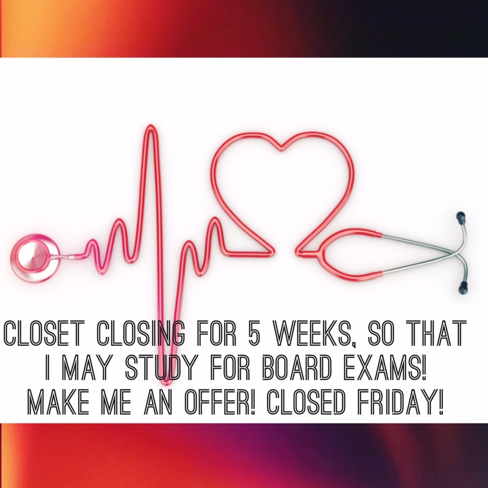 Closing this afternoon until the end of July!