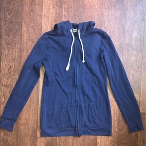 Mossimo blue zip up