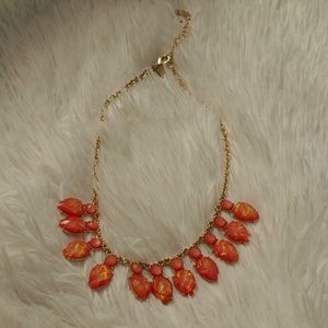 Red Opal Statement Necklace