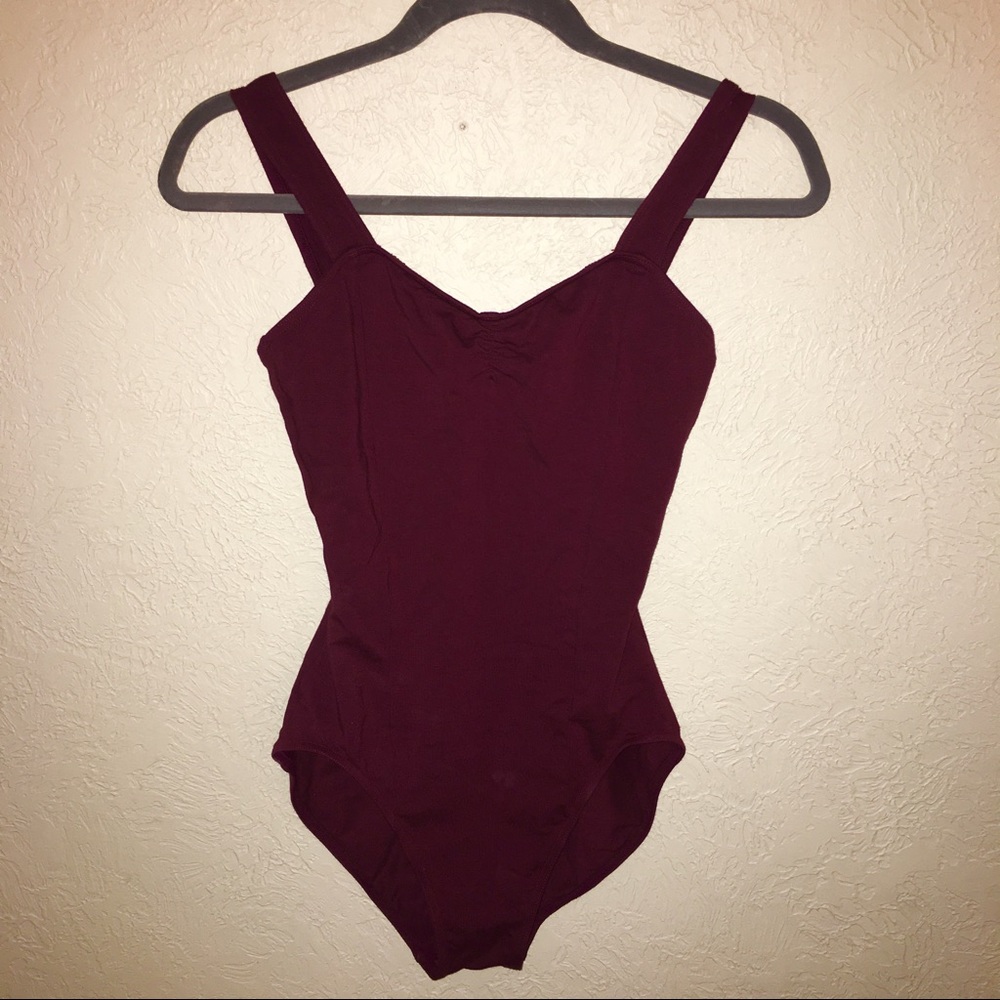 Capezio Maroon Bodysuit L