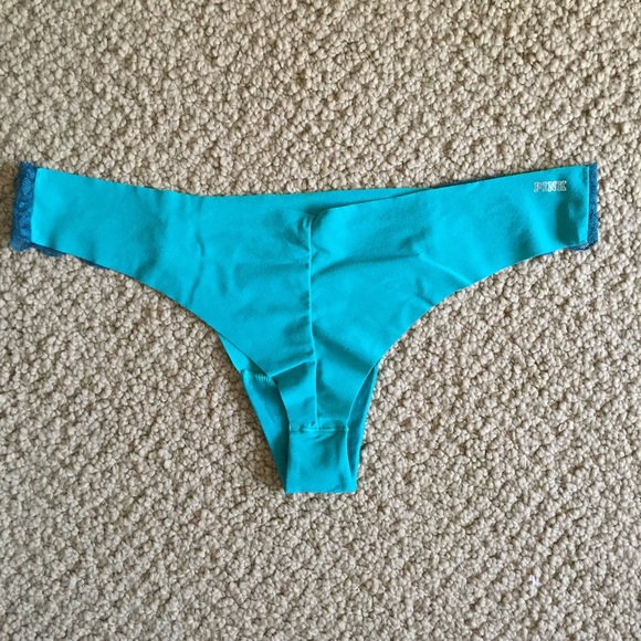 NWOT Victoria's Secret Pink Thong - Picture 2 of 2
