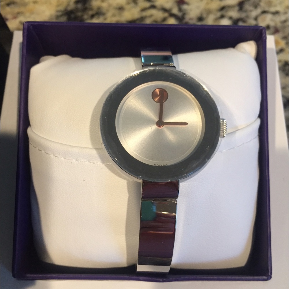 MovadoBold Sunray Women's Watch Stainless Steal