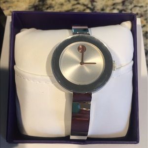 MovadoBold Sunray Women's Watch Stainless Steal