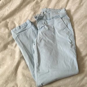 Old Navy baby blue khakis - size 6