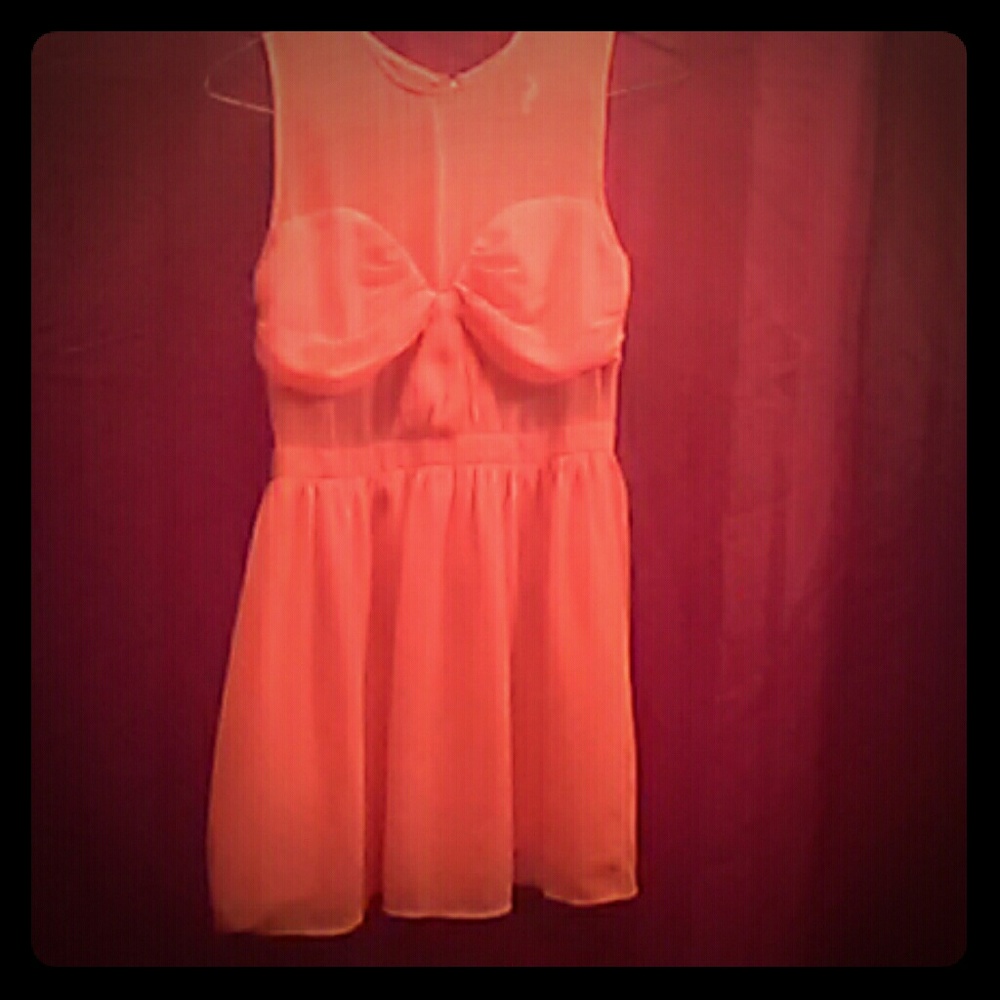 Orange mustard seed dress