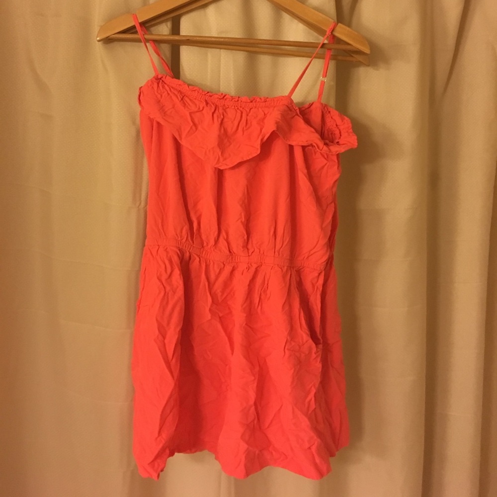 Jcrew pink coverup dress