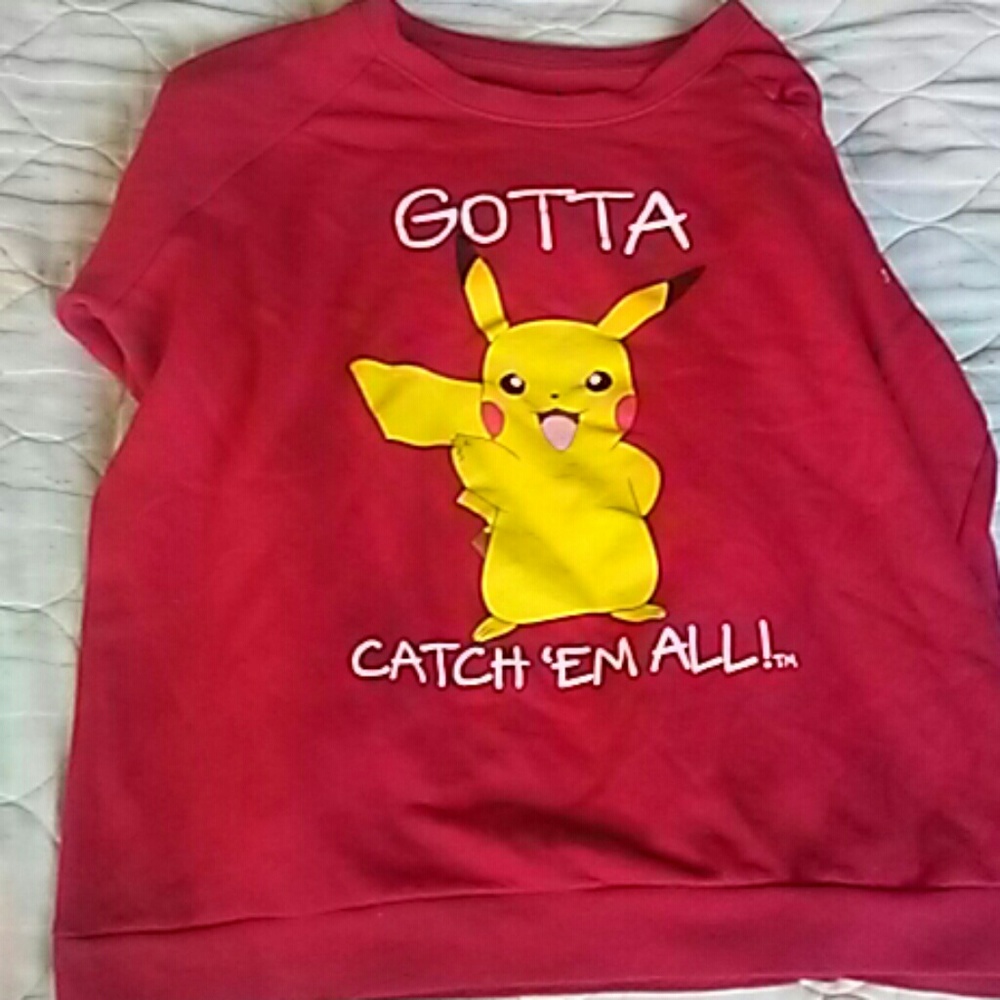 Red Pikachu sweater