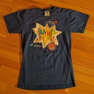 Jump rope for heart t-shirt from the 90s
