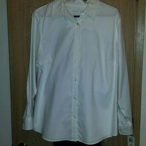 Charter Club white button-down shirt