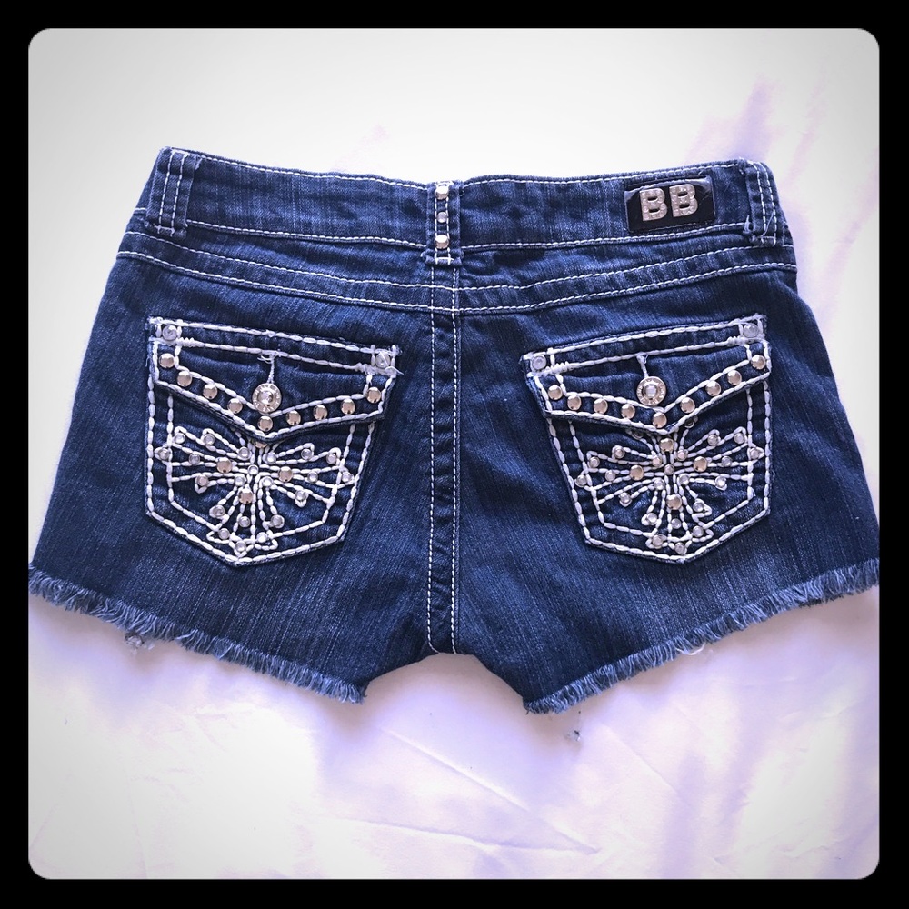 ❌sold❌ BB Jeans- ripped jean shorts