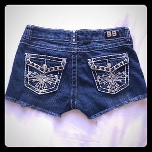 ❌sold❌ BB Jeans- ripped jean shorts