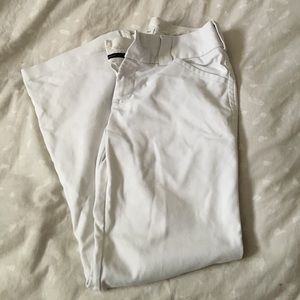 Banana Republic "Martin" white work pants - 6P
