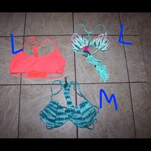 *BUNDLE* *3 Bikini tops*