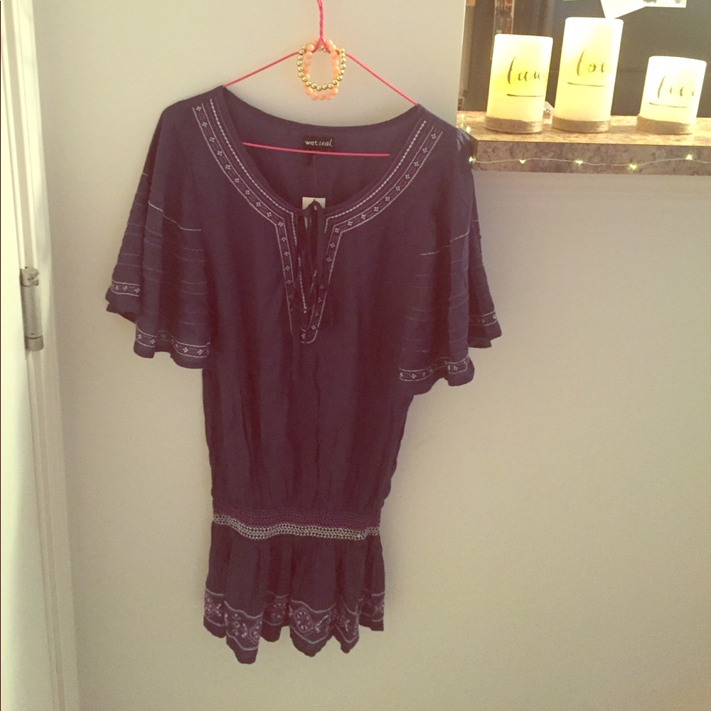 NWT Boho Flowy Blouse