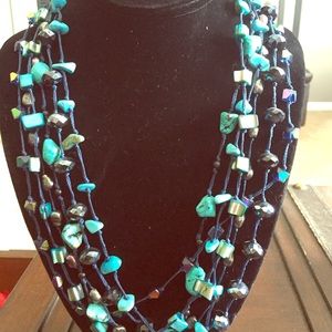 IN STOCK True blue necklace