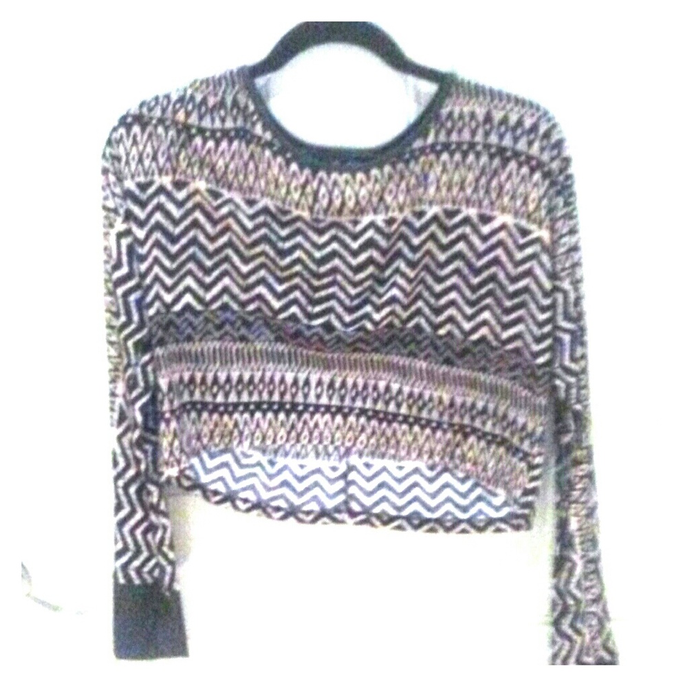 Black and gold blouse