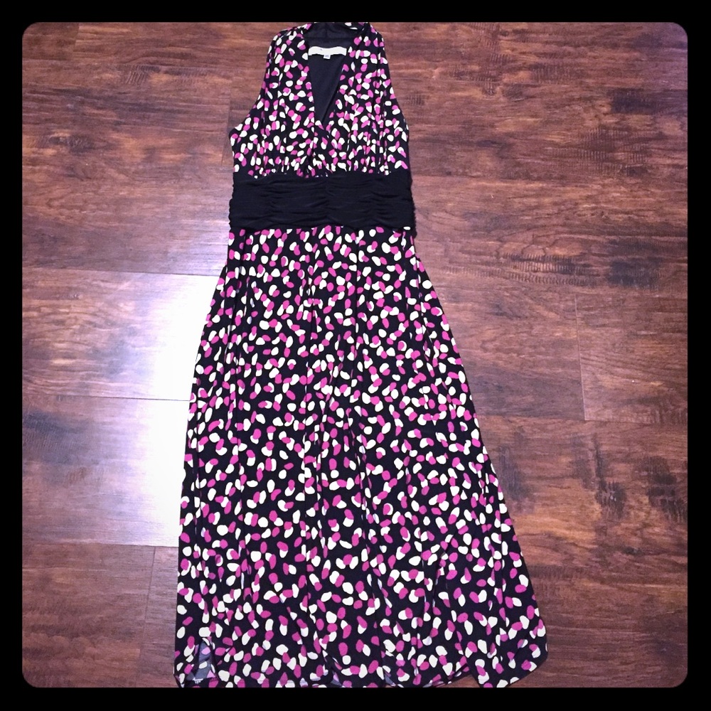Size 10P polka dot dress. Evan Picone!