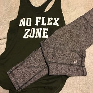 Victoria secret sports pants and tank top