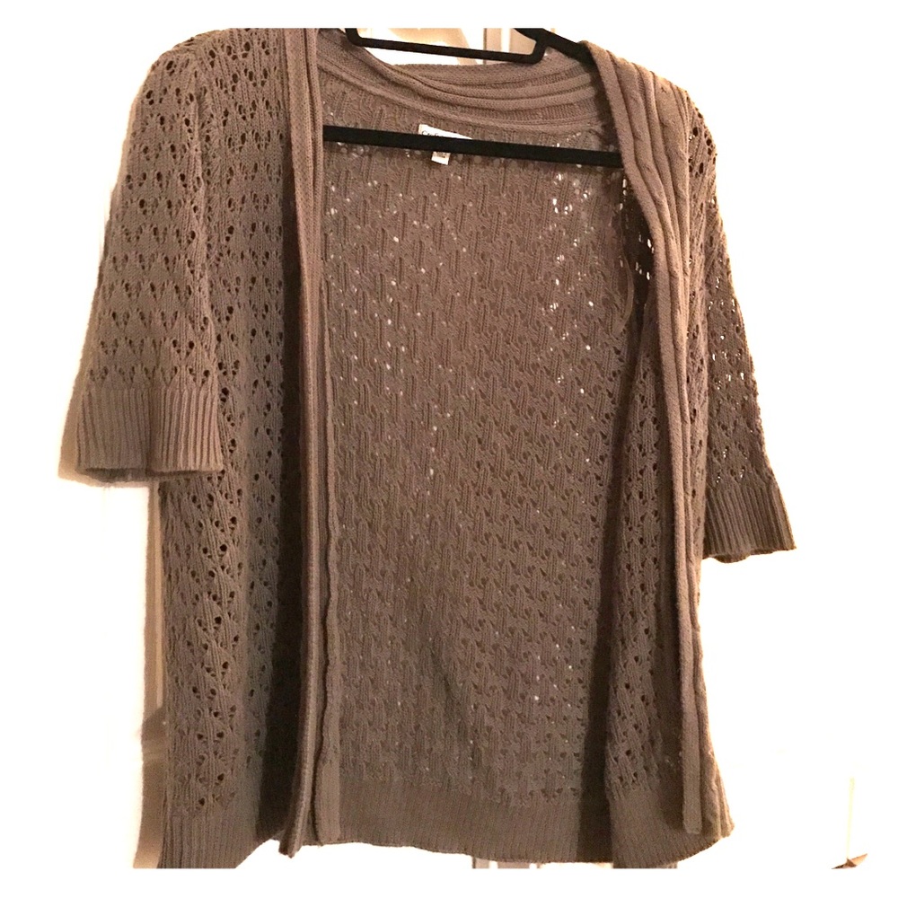 Croft & Barrow short sleeved sweater, size small!