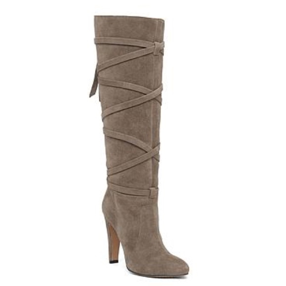 New Vince Camuto Millay suede leather boots
