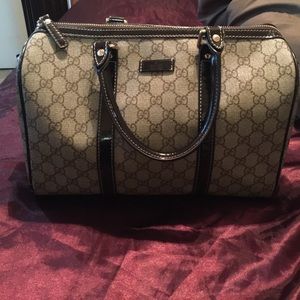 Authentic Gucci Boston Bag (Medium) like new