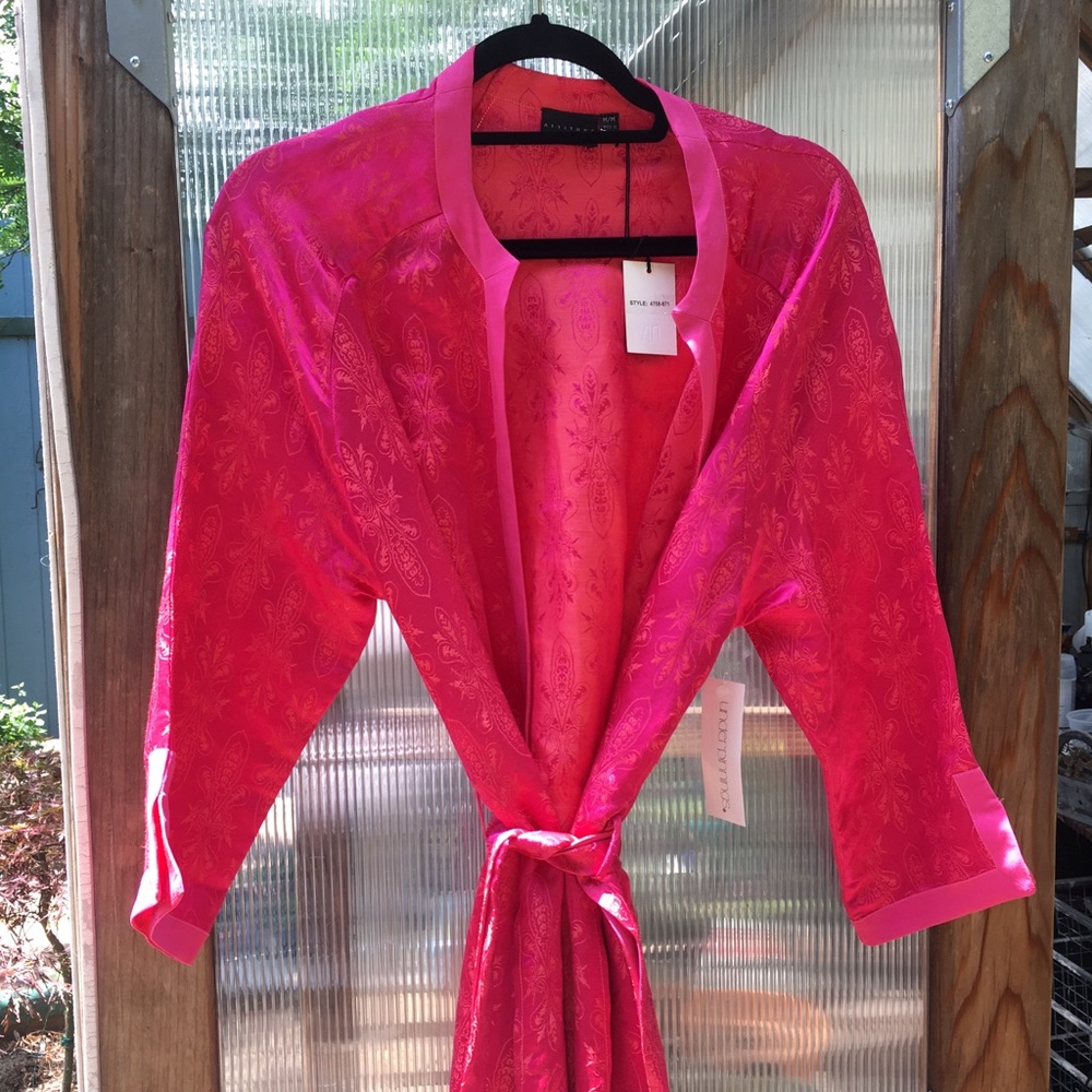 Silk Brocade or robe