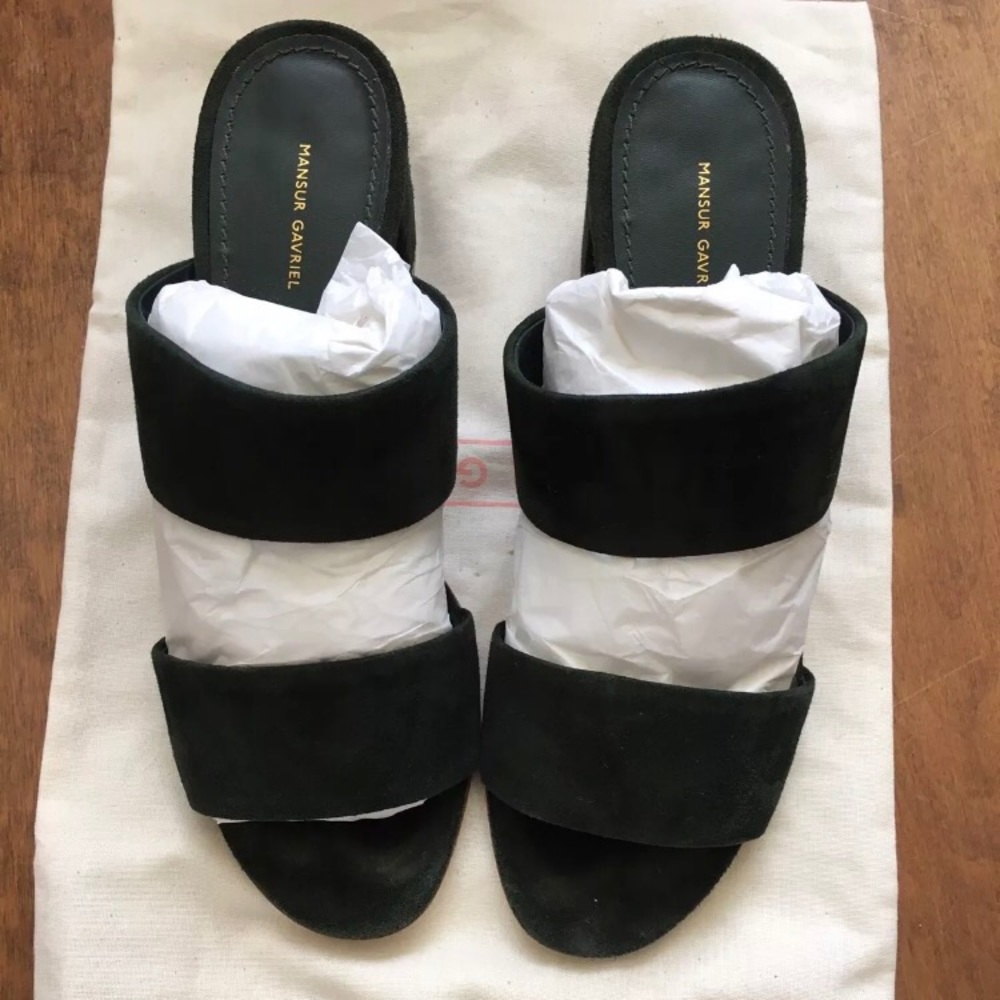 Mansur Gavriel double strap sandal