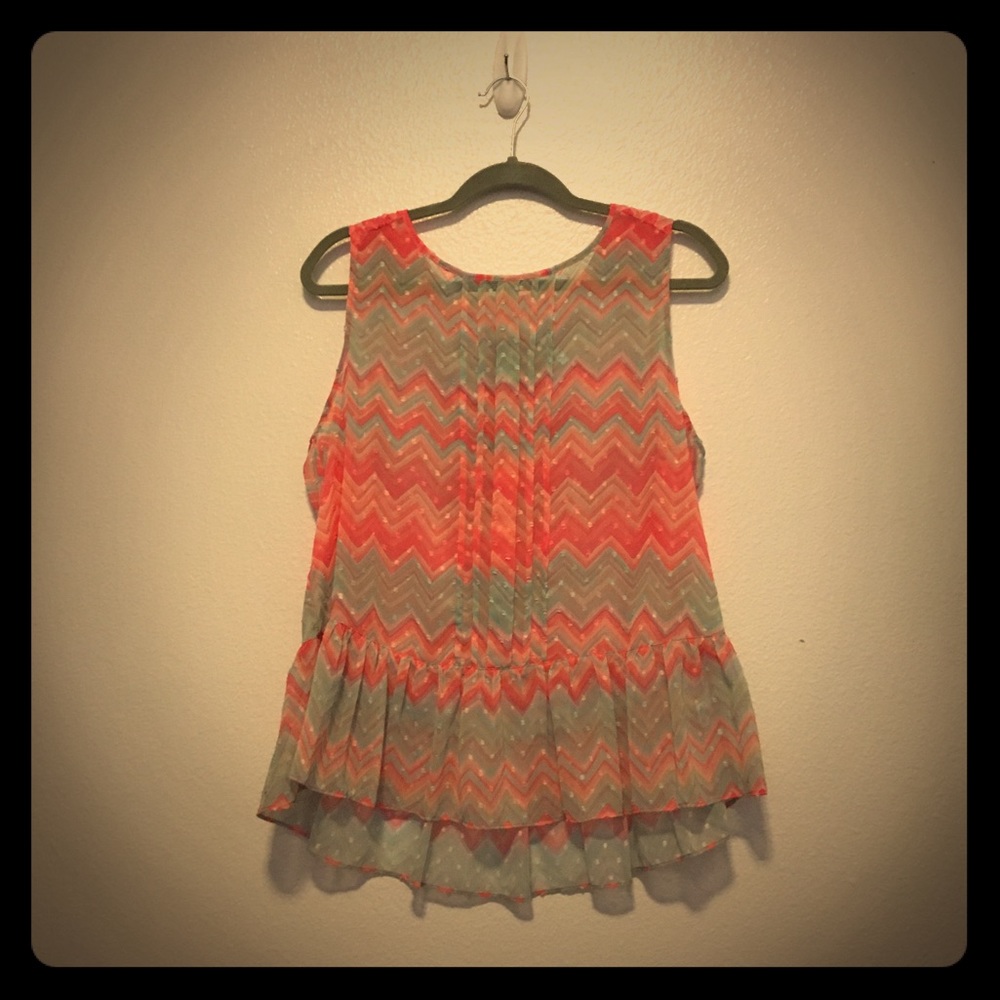 *SOLD LOCALLY*Sheer Blouse