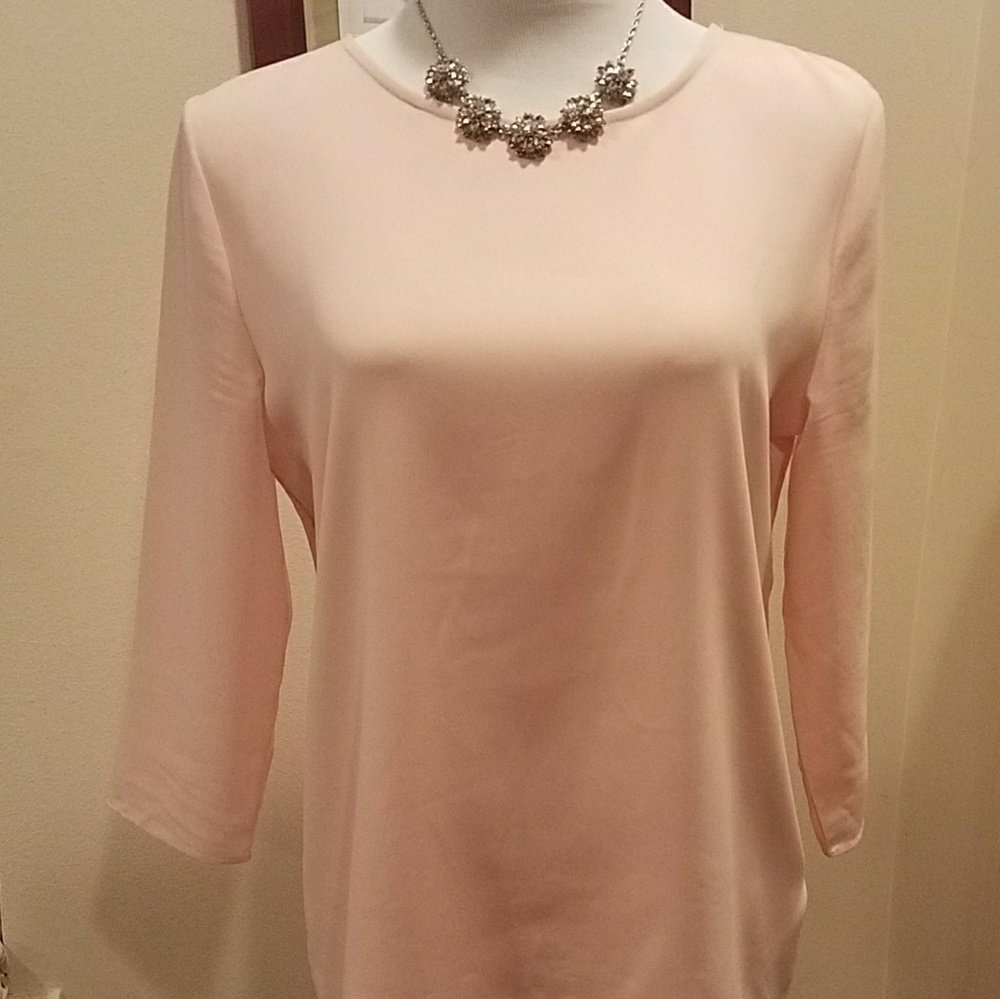 Ann Taylor split back top