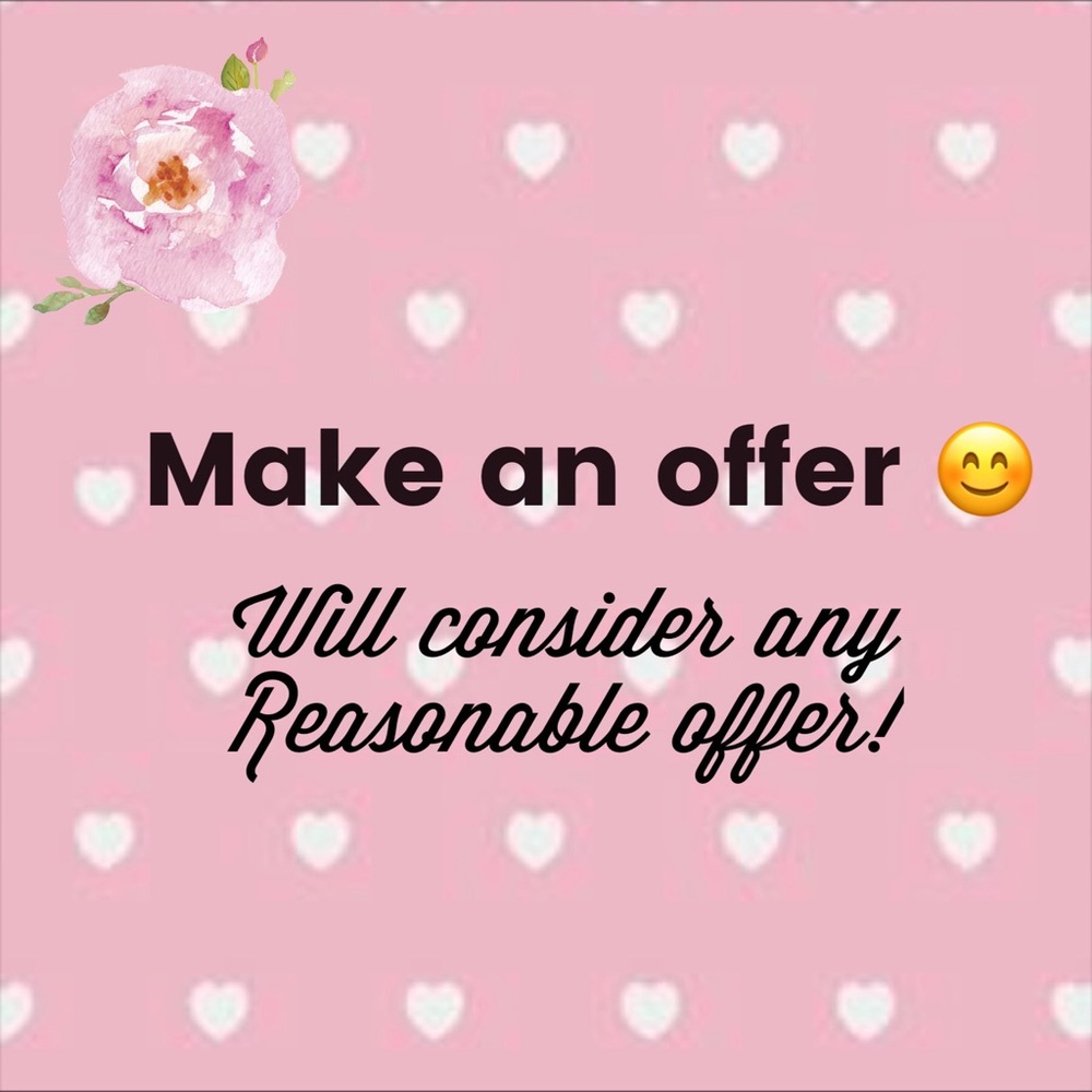 Make me any offer!