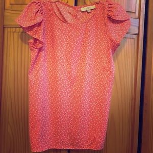 Adorable petal sleeve blouse