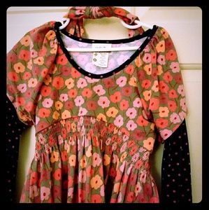 Matilda Jane size 6 top w/ matching headband