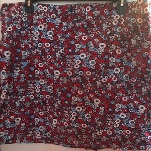 20W 4th of July red, white & blue skirt/ skort